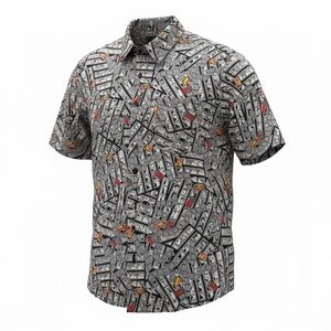 NICOLE MILLER 1990 Vintage Men’s Silk Filmroll Limited Edition | Large